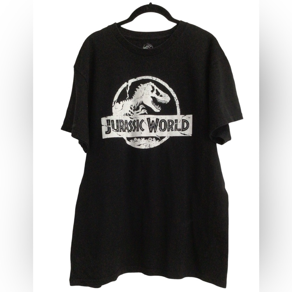 🌈Jurassic World Black Graphic Tee